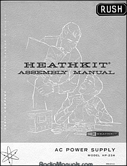 Heathkit HP-23A Assembly and Instruction Manual